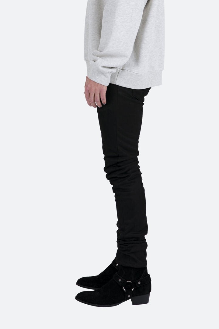 MNML M318 Suede Denim SIZE 31 IN BLACK