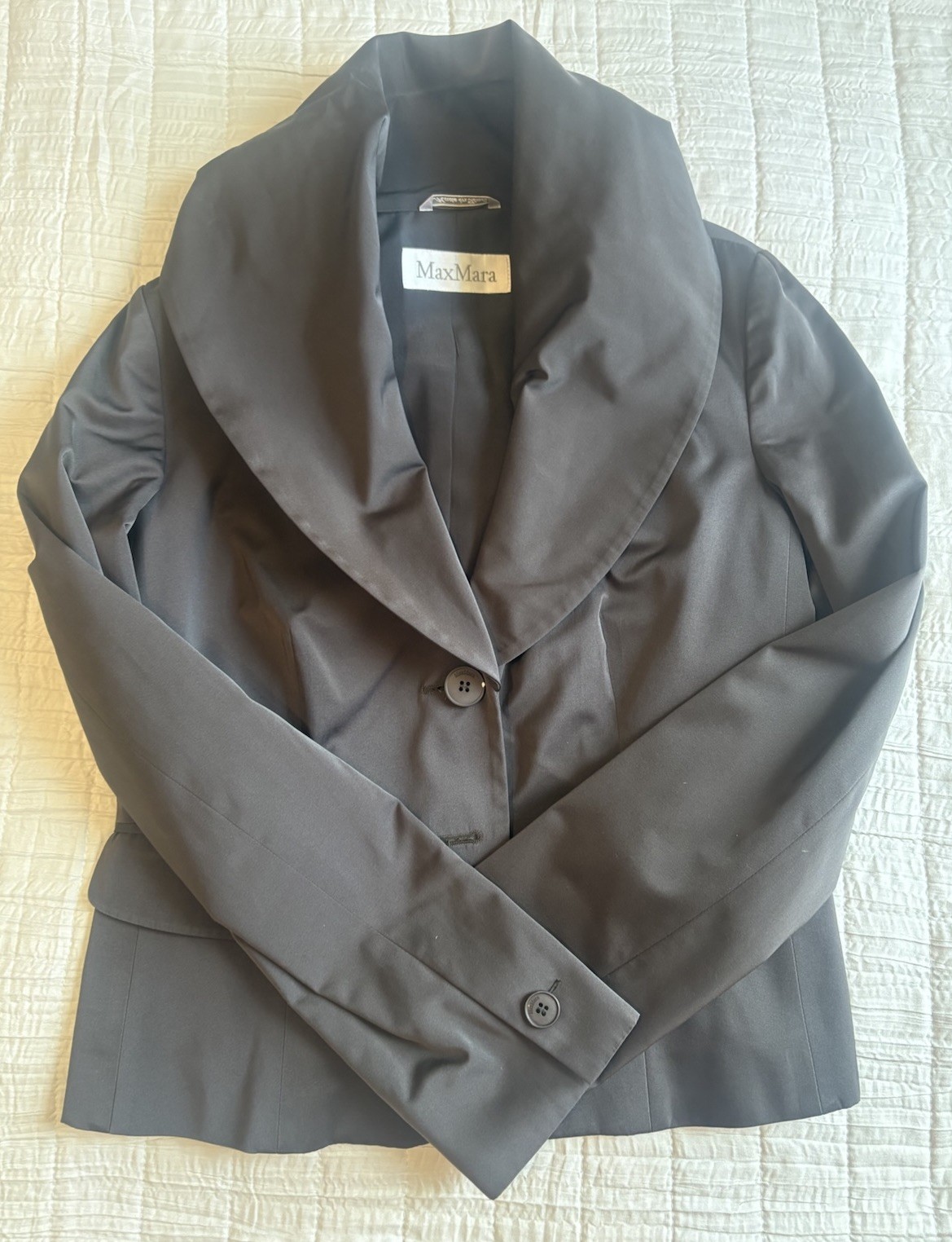 Max Mara Dark Brown Jacket Vintage Size 10