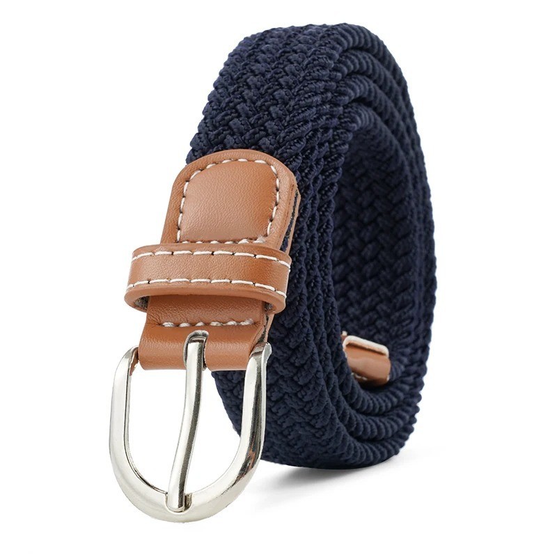 Elastic Fabric Braided Belt,Enduring Stretch Woven Belt for Unisex Men/Women/Jun