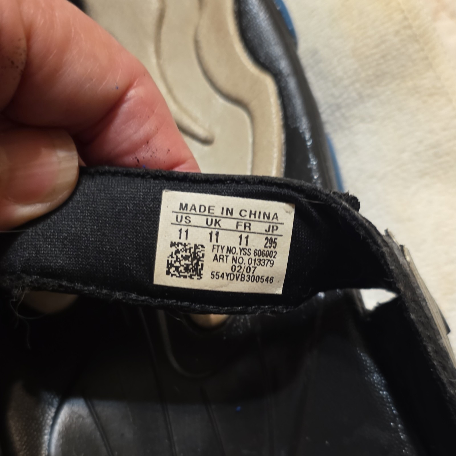 adidas Men’s Thong Sandals Hook & Loop Adjustable Strap Black/Blue/Beige US 11