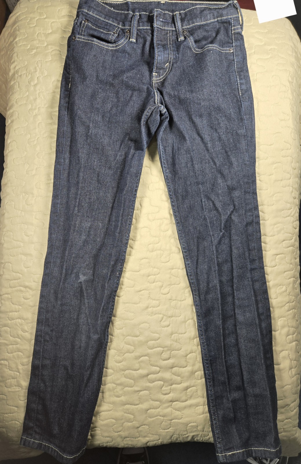 Levi Strauss & Co. 511 Series Men’s Slim Fit Dark Wash Blue Denim Jeans