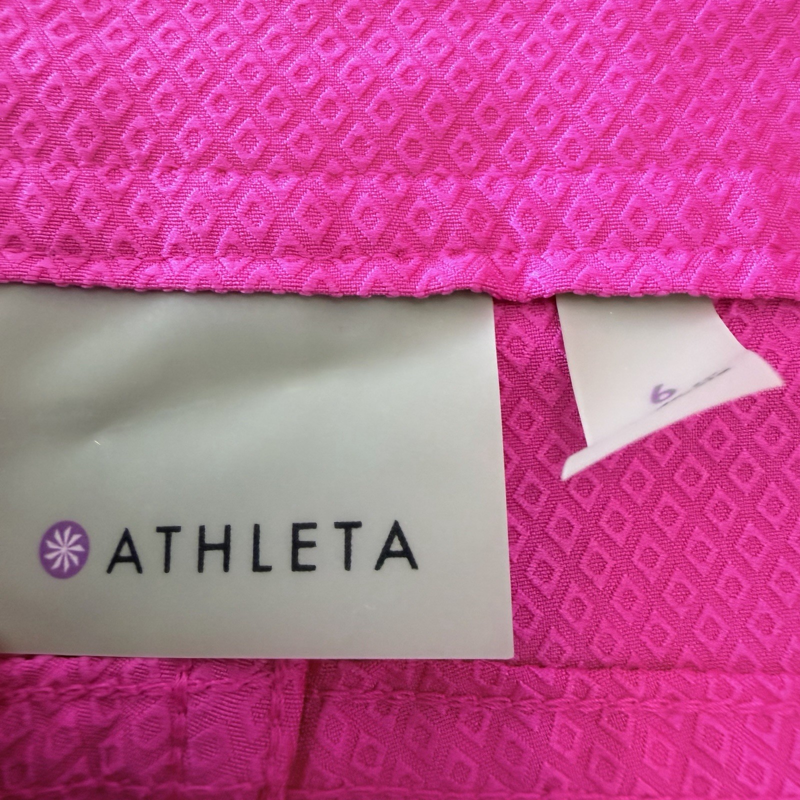 2 Athleta Shorts Magenta Lace Up Board & Orange Snap Closure Shorts Sporty