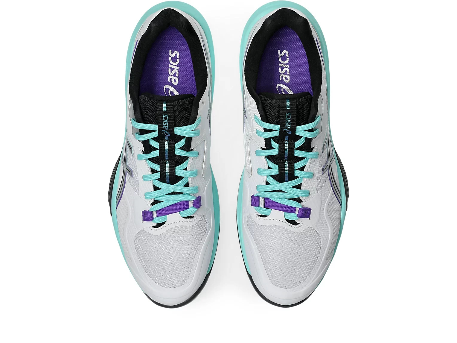 ASICS SKY ELITE FF 4 1051A100 100 White Radiant Amethyst Volleyball Shoes