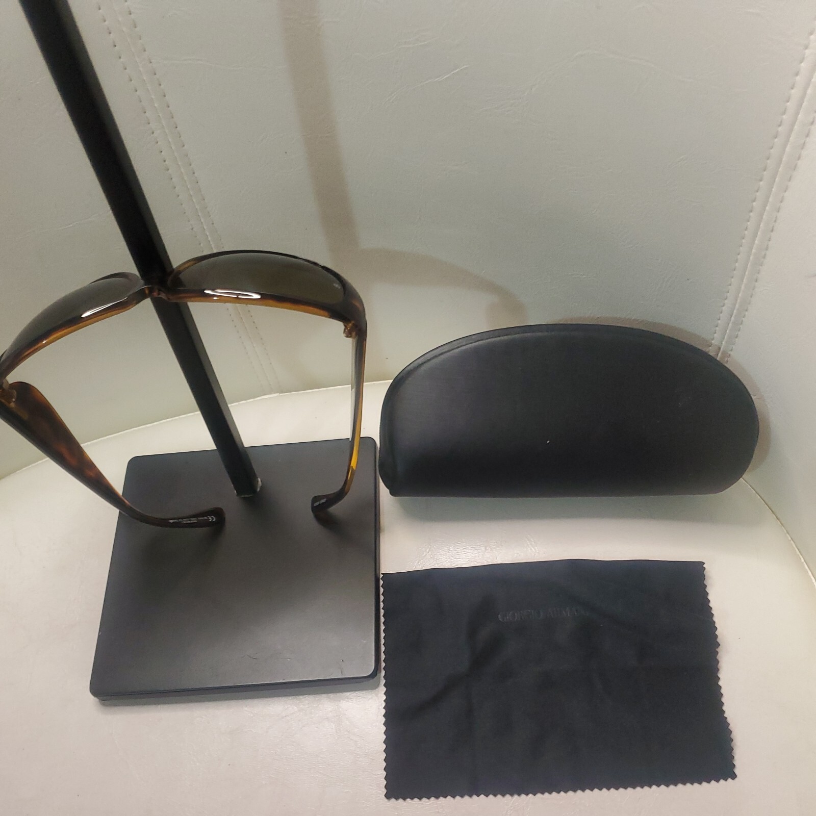 Preowned Giorgio Armani Sunglasses. Wide High Bridge Fit.