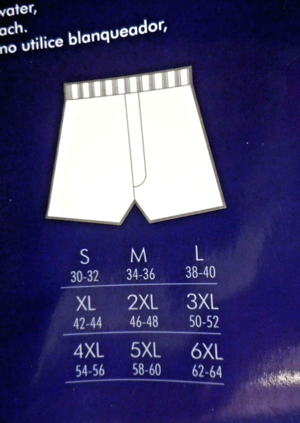 6 DIFFERENT TOUCH Men’s Boxer Shorts Briefs Underwear 3X-4X-5X-6X USA DESIGN