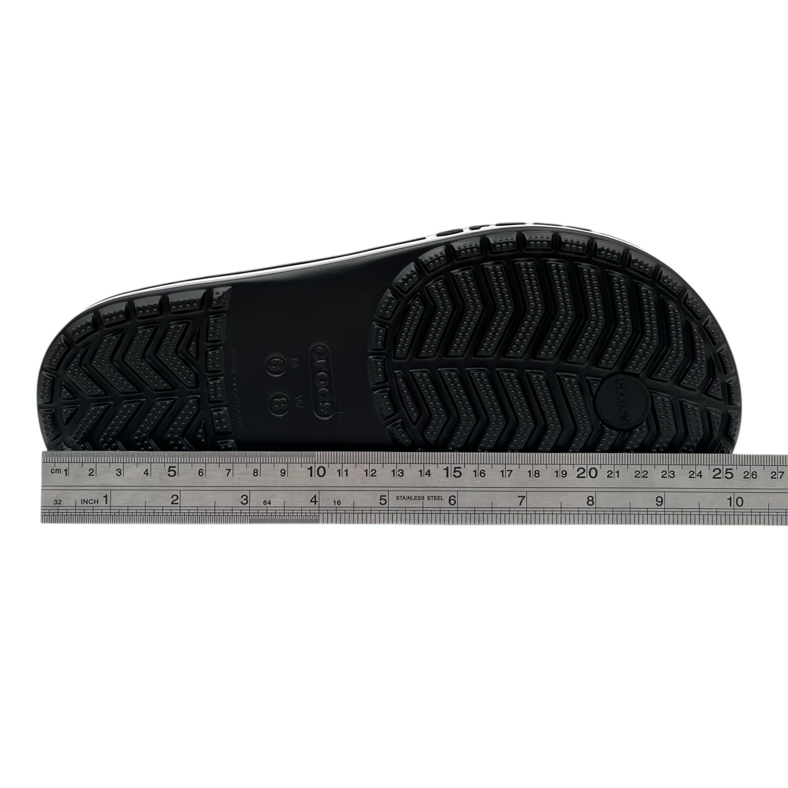 Crocs Bayaband Women’s Flip Flop Sandals Size 8 Black Water Friendly Lightweight