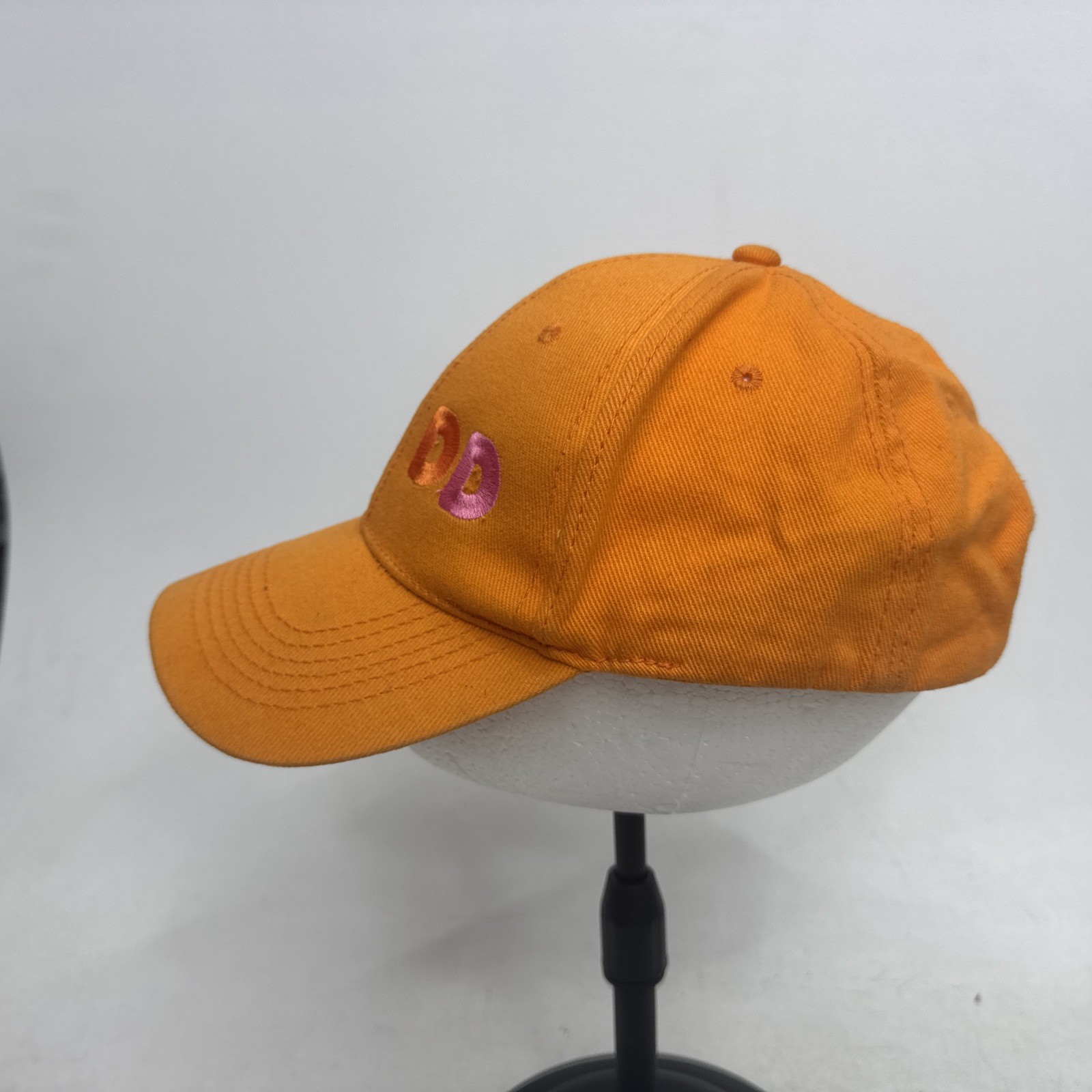 Dunkin Donuts Baseball Cap Unisex One Size Embroidered Orange