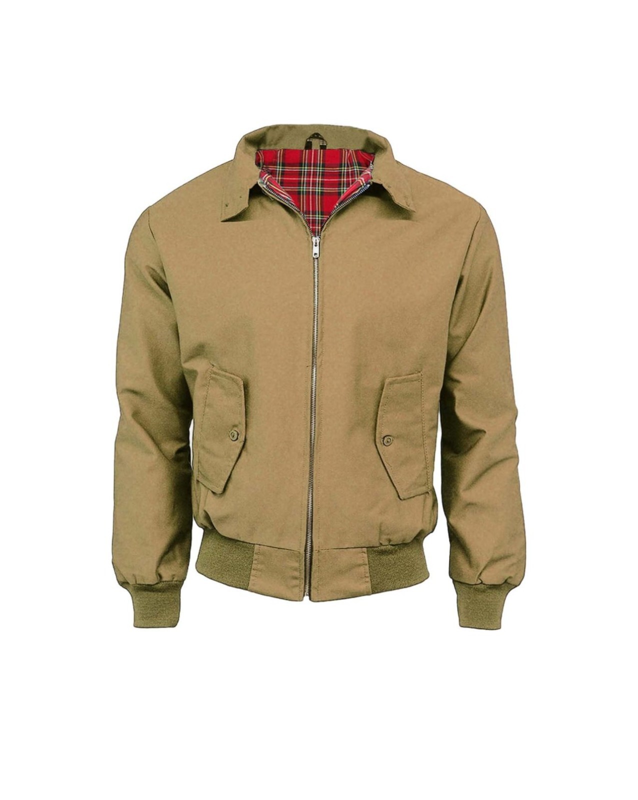 VINTAGE HARRINGTON JACKET MENS CLASSIC RETRO SCOOTER 1970’S BOMBER MOD COAT TOP