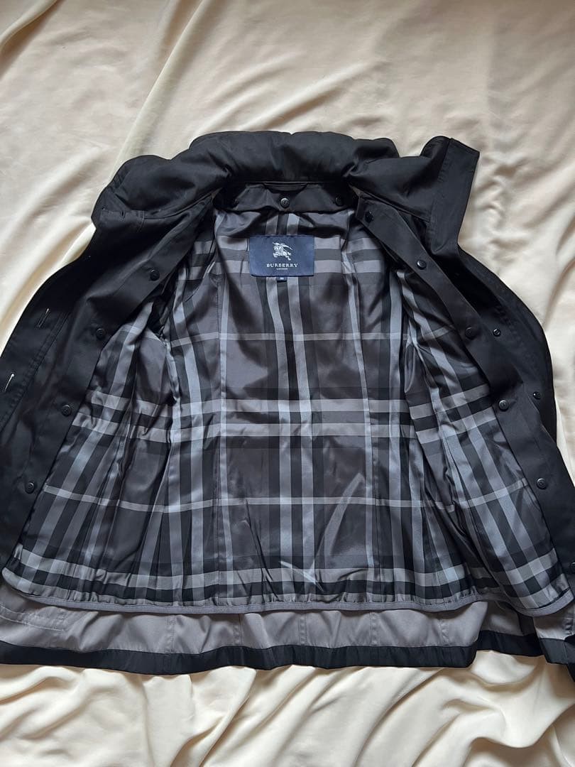 BURBERRY LONDON nova check liner trench coat