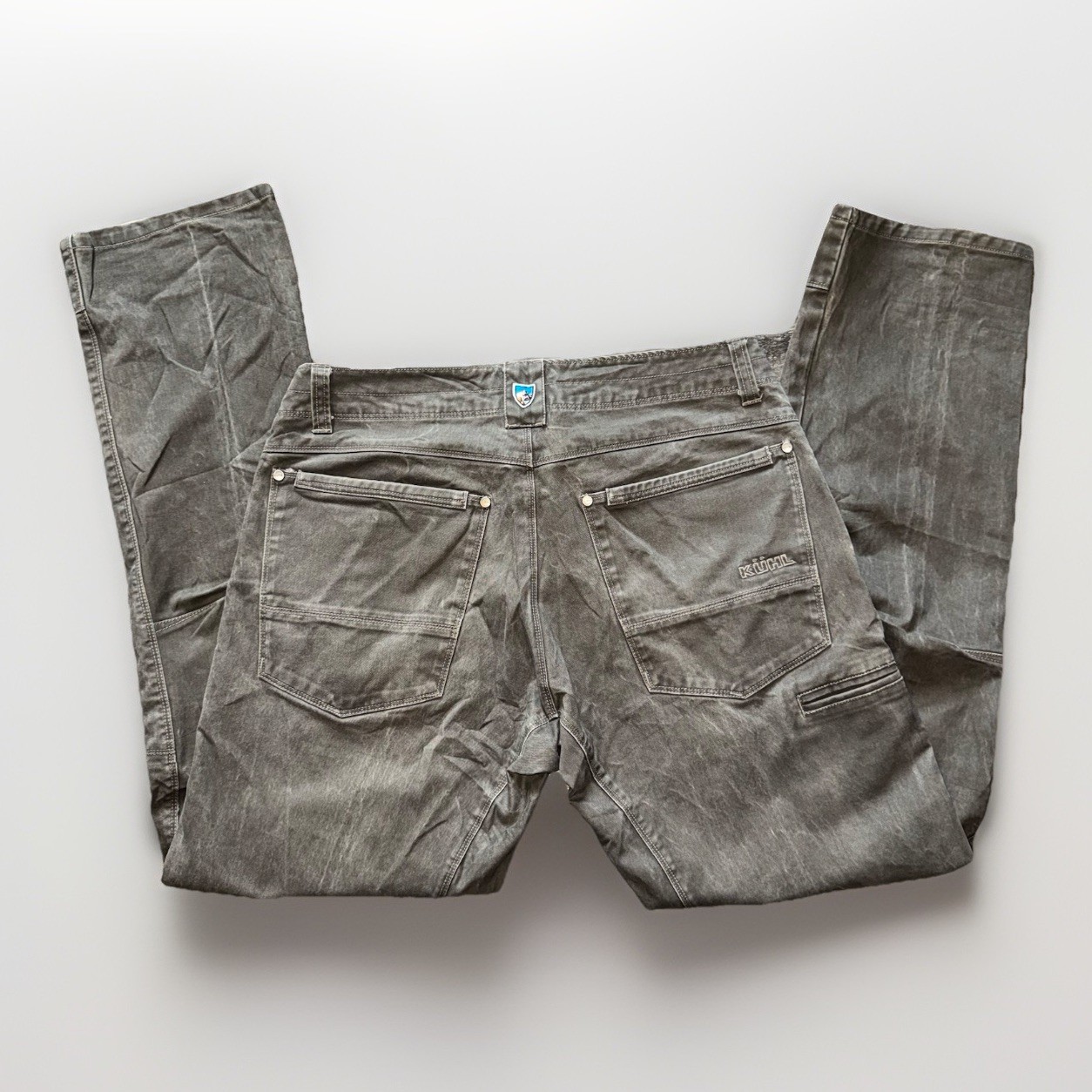 Kuhl Men’s Free Rydr 32×32 Gray Forged Iron Vintage Patina Dye Outdoor Hiking