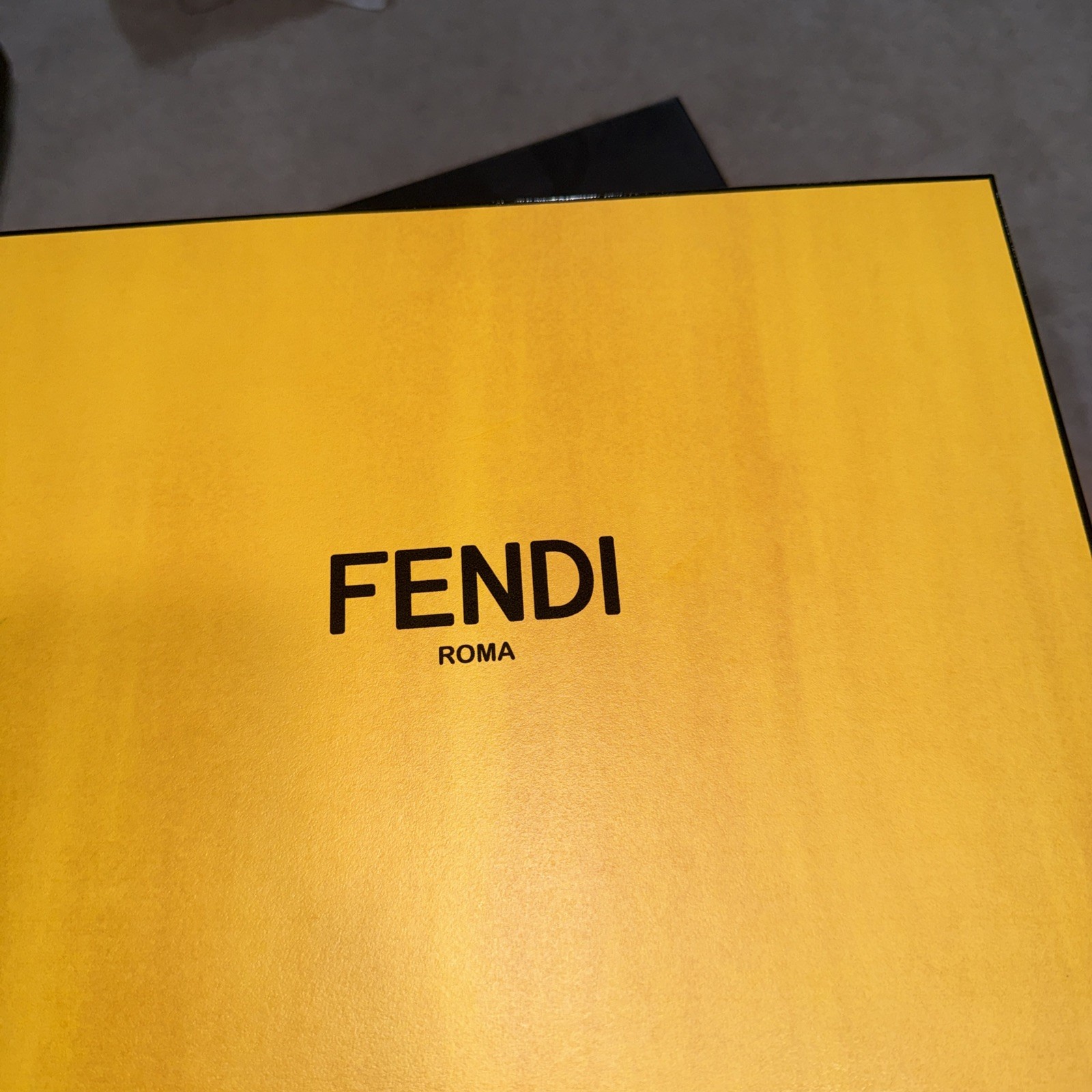 FENDI Match FF Men’s Leather Logo Fashion Ace Sneakers UK 9 – US 10