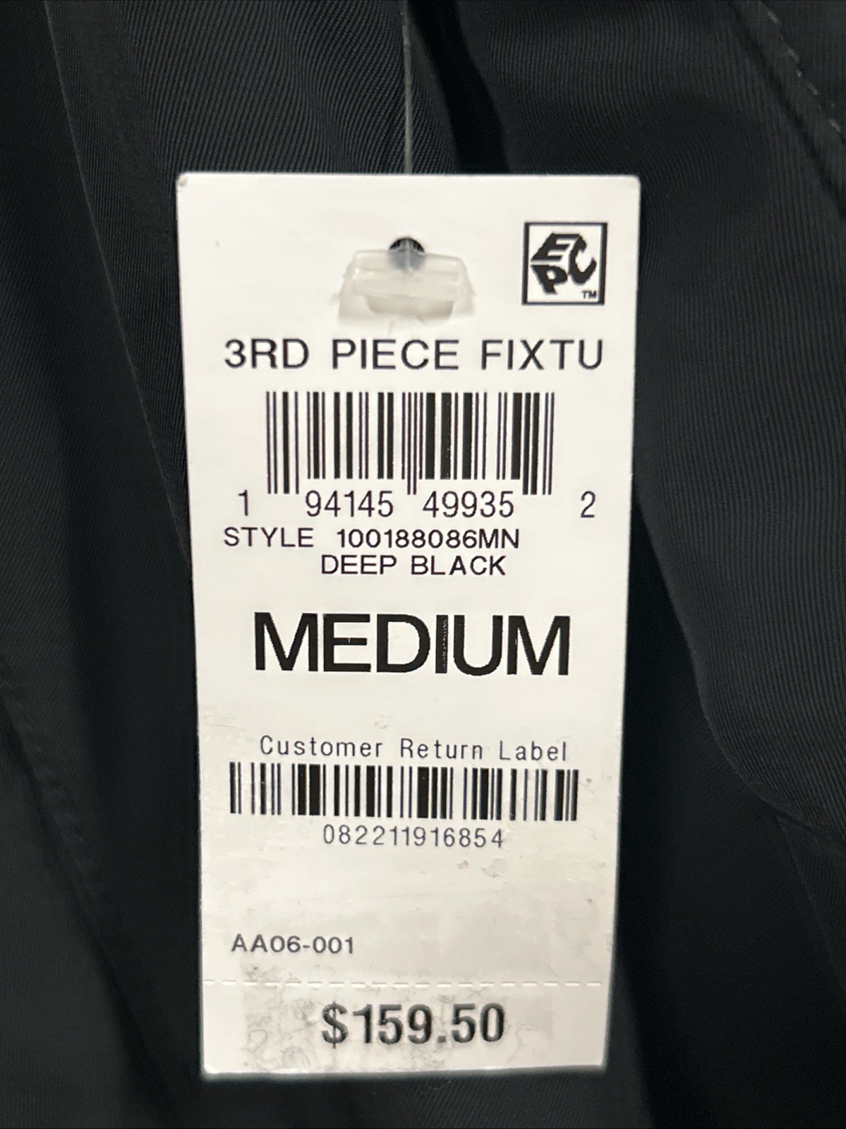 $159.50 Mode of One Men’s Reversible Bomber Jacket | Deep Black | Medium