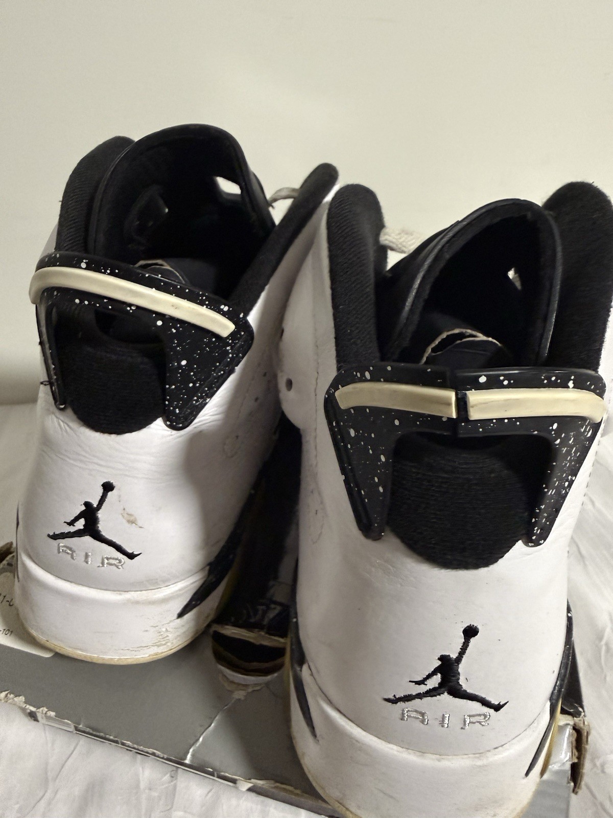 Jordan Air Jordan 6 Retro Oreo 2010 White/Black Men’s Sneaker 384664-101
