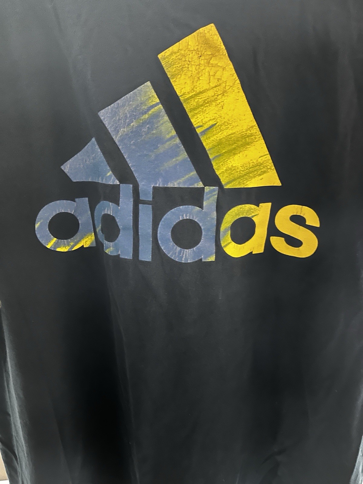 adidas Navy T Shirt Boy L Active Wear