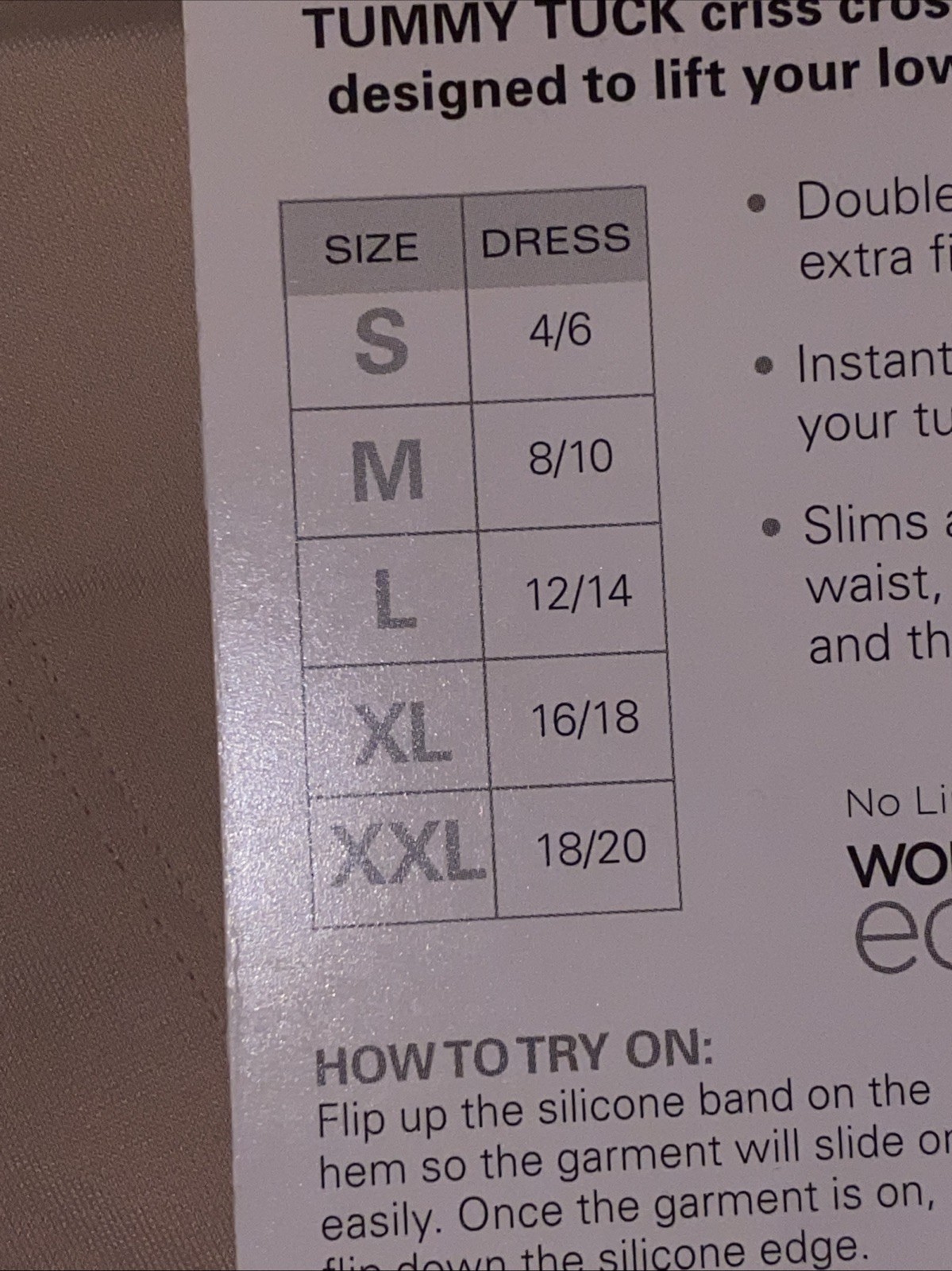 Slimshaper By Miracle Brands High Waist Thigh Slimmer Size M Nude