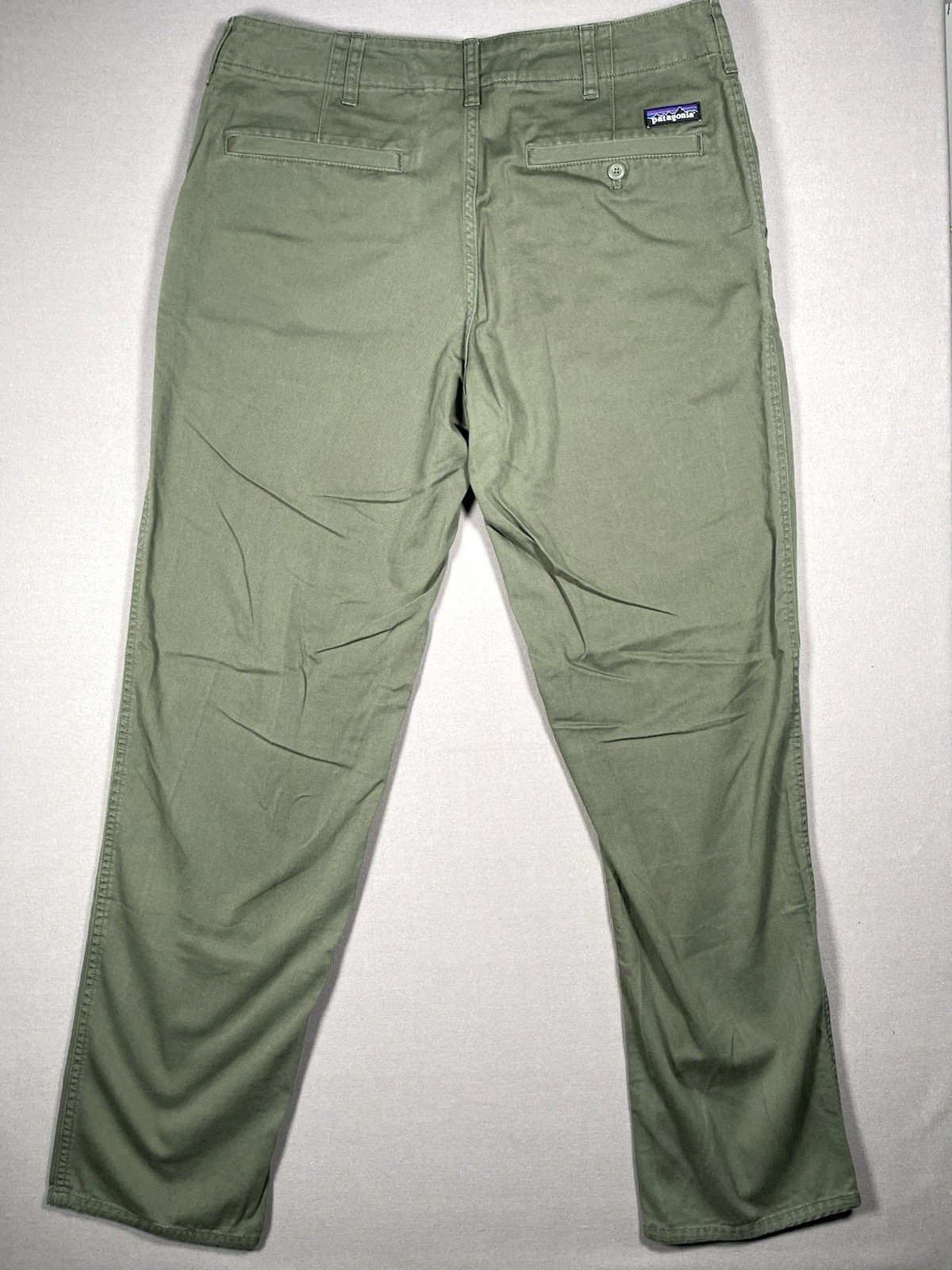 Patagonia Four Canyons Twill Green Straight Leg Pants – Men Size 34 X 33