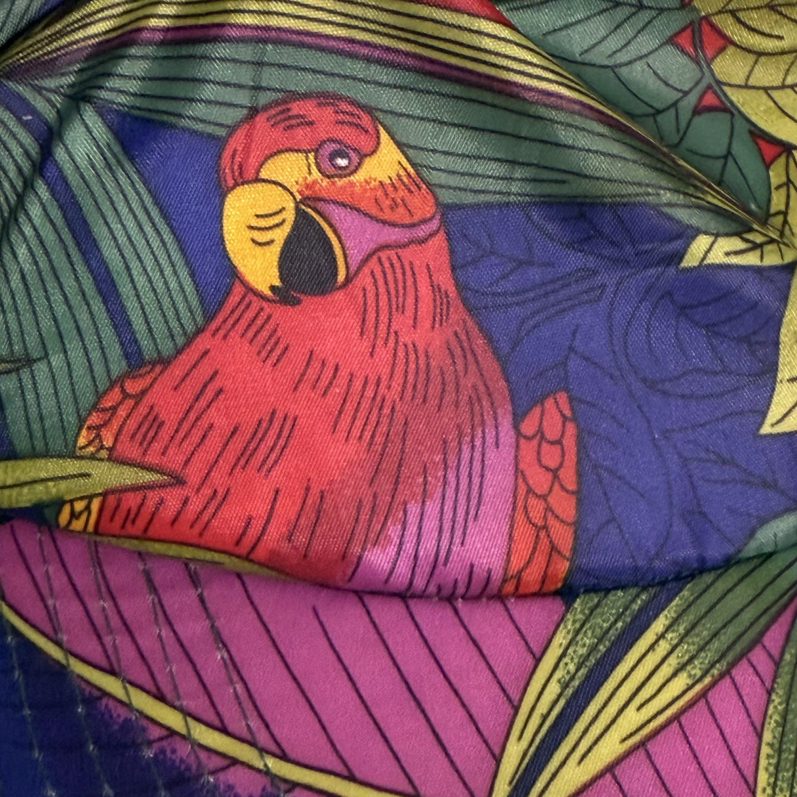Hawaiian Style Baseball Cap/Hat Tropical Pattern Parrot /Floral Light Weight