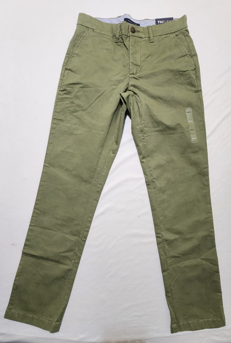 Tommy Hilfiger Men’s Chino Pants Stretch Canvas THFlex NWT OEM