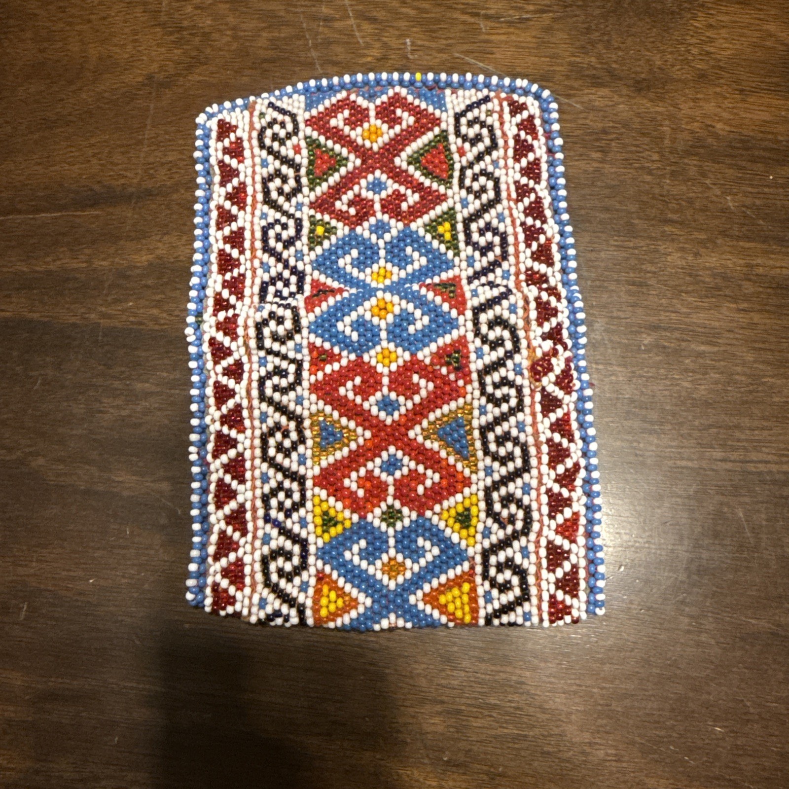 Vintage Beaded Coin Purse Comanche Indian Native