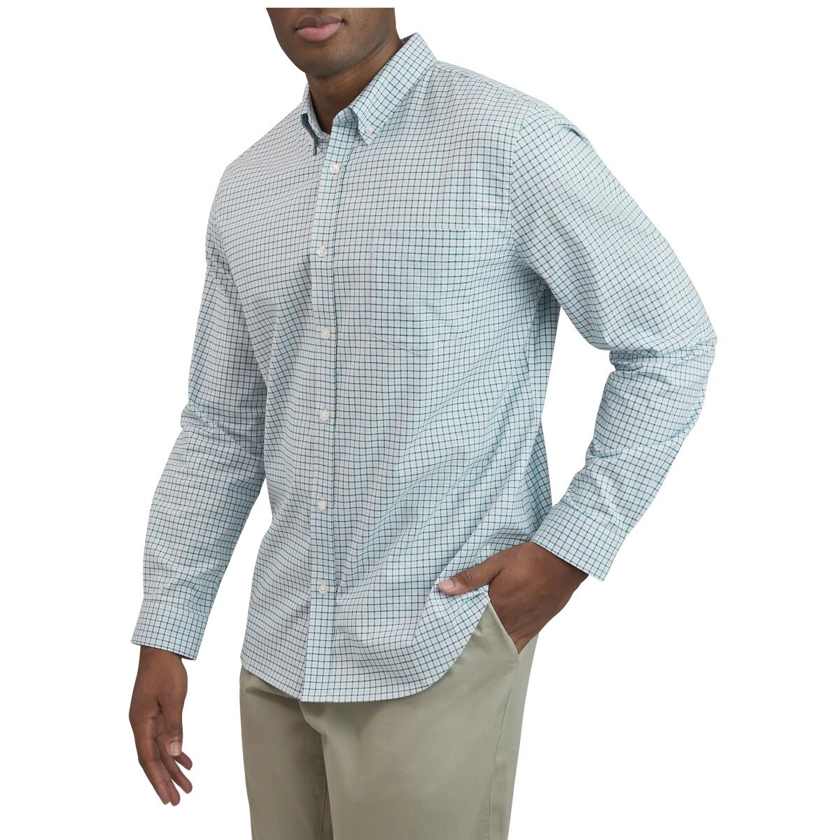 Ben Sherman Men’s Oxford Long Sleeve Button Up Shirt