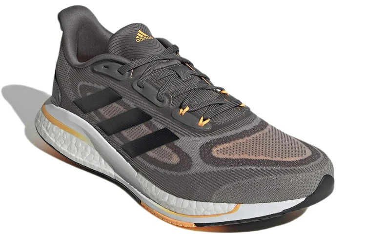 Adidas Supernova+ (Size 12) GX2952 “Grey/Flash Orange” Men’s Running Shoes