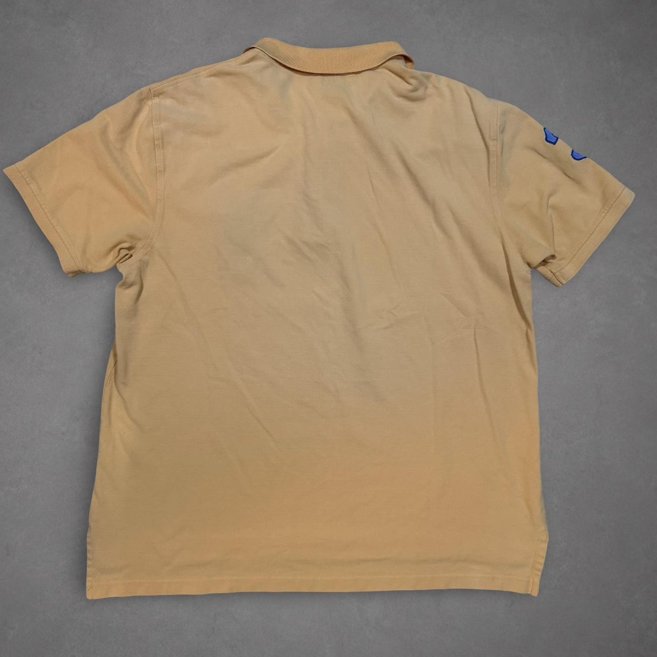 U.S. Polo Assn. Tan Polo Shirt XL Big Logo Short Sleeve Cotton