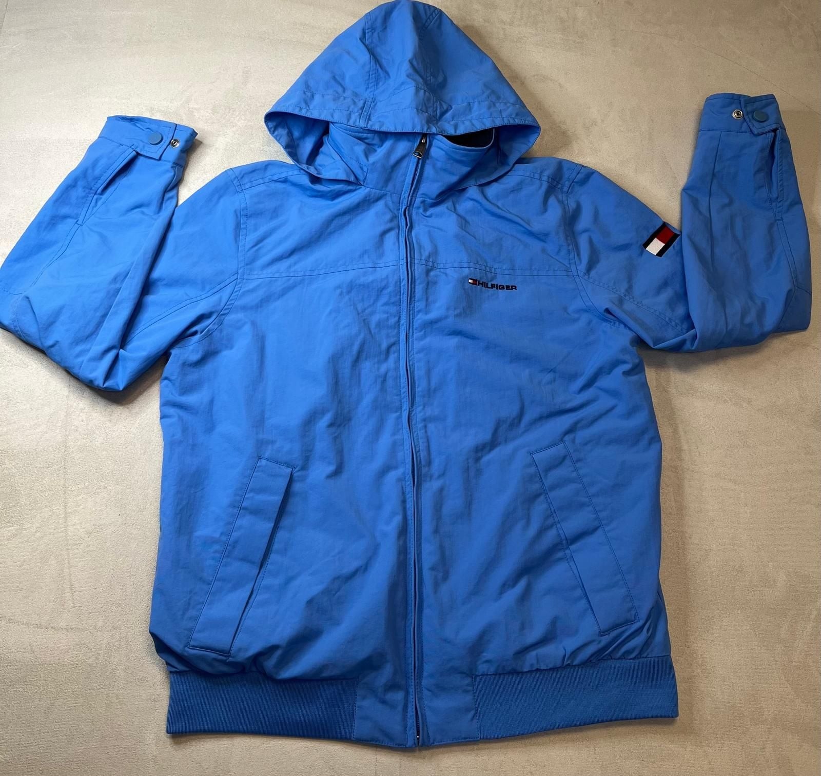 Tommy Hilfiger Men’s Hooded Regatta Windbreaker Yacht Jacket