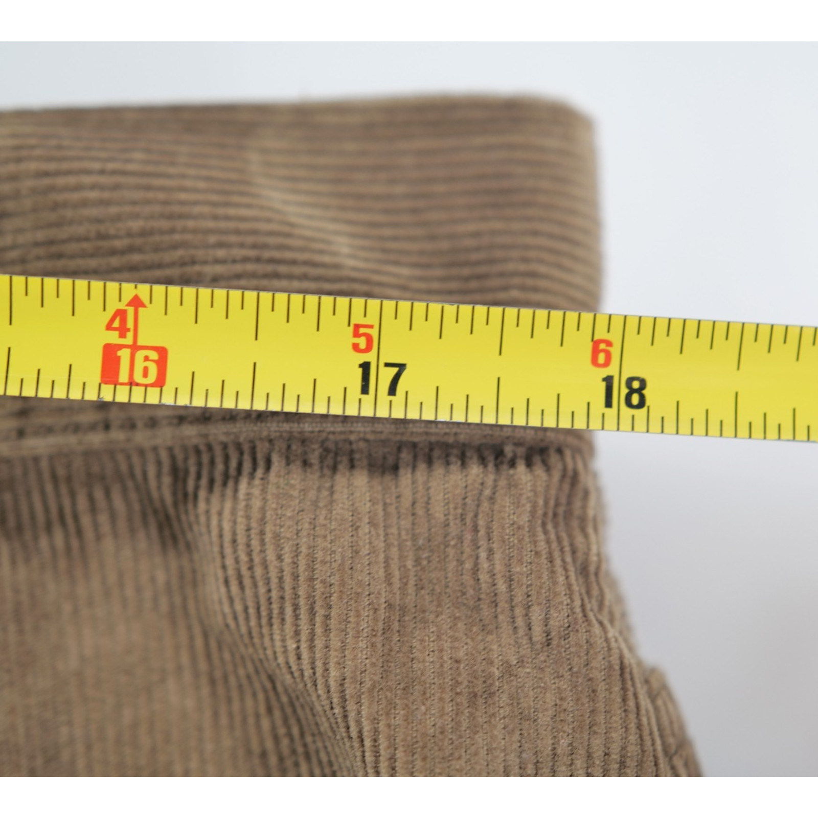 J. Crew The Sutton Corduroy Pants Brown Mens Size 34×34 Straight Fit 100% Cotton