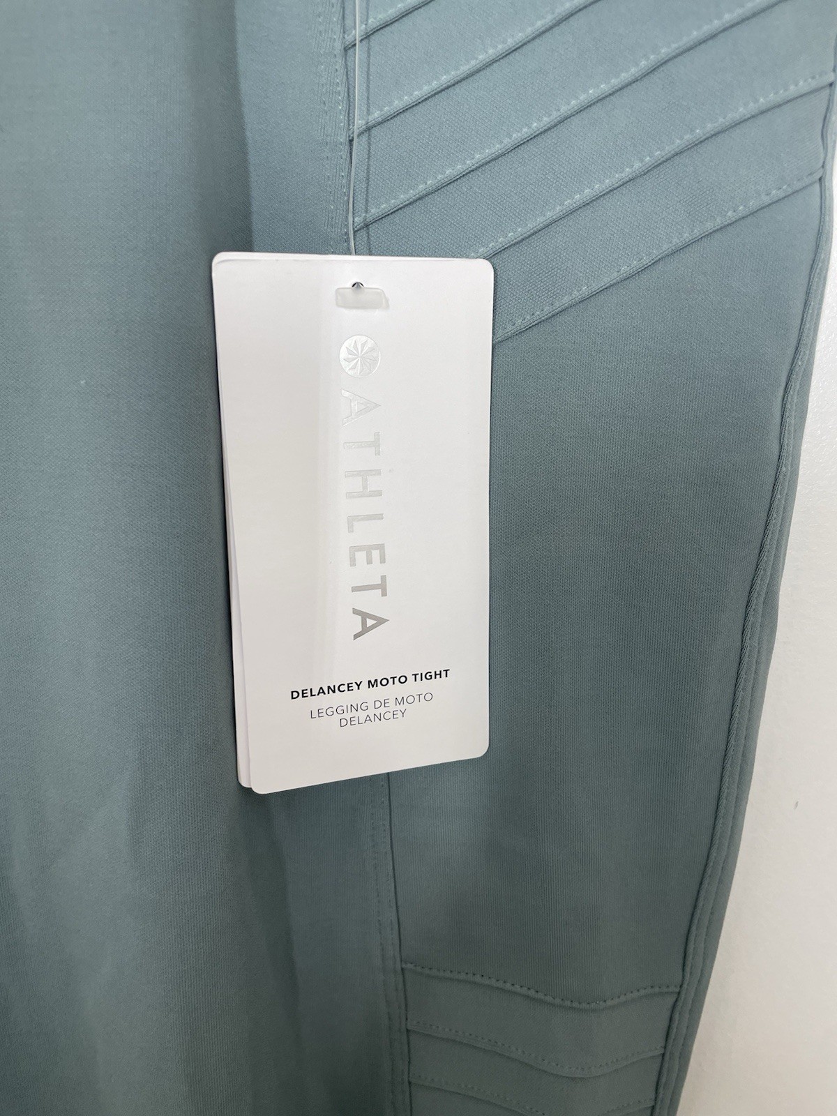 Athleta Delancey Moto Tight Casual Pants Leggings Women’s Size 2X Green NEW