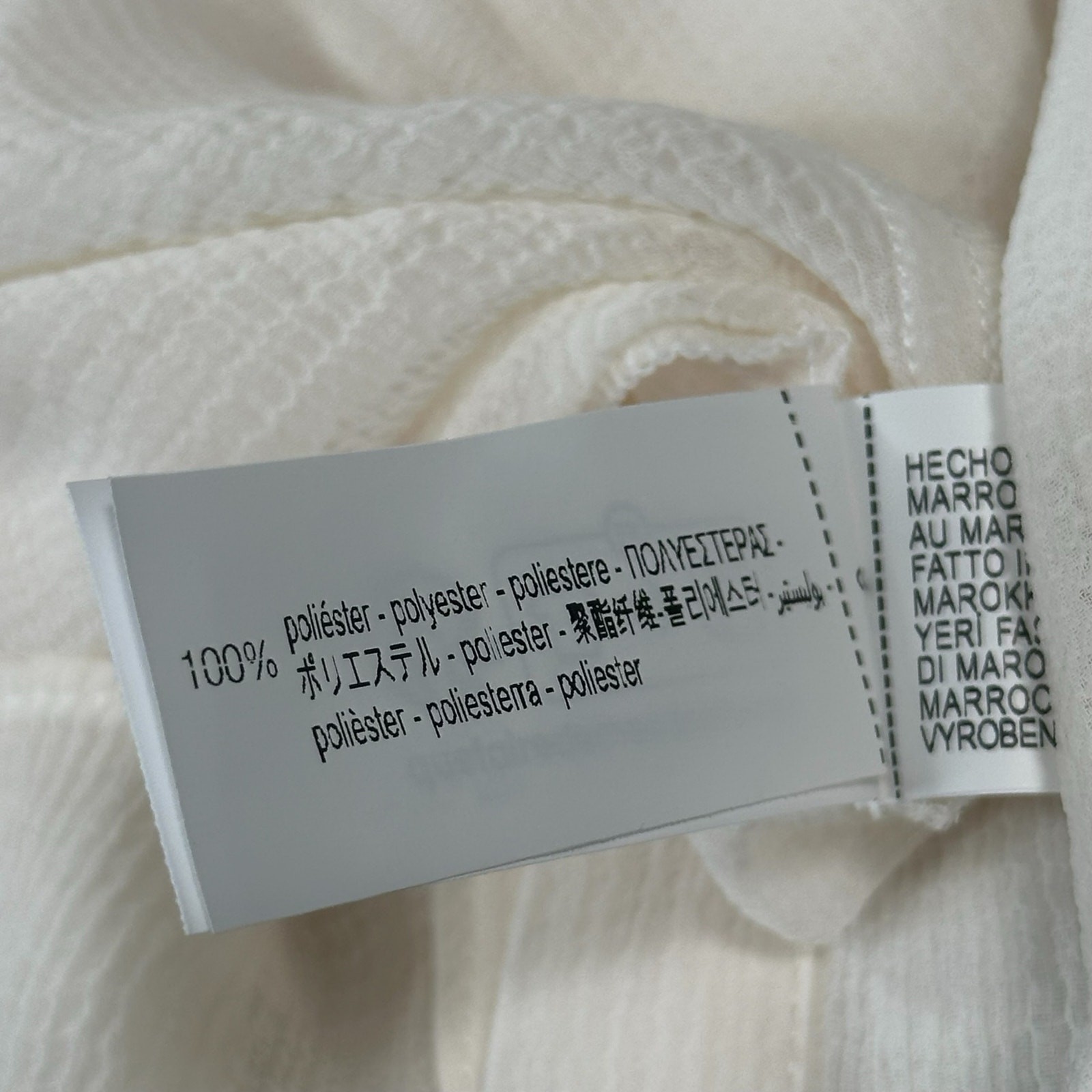 Zara Women’s Semi Sheer Shirt Size S