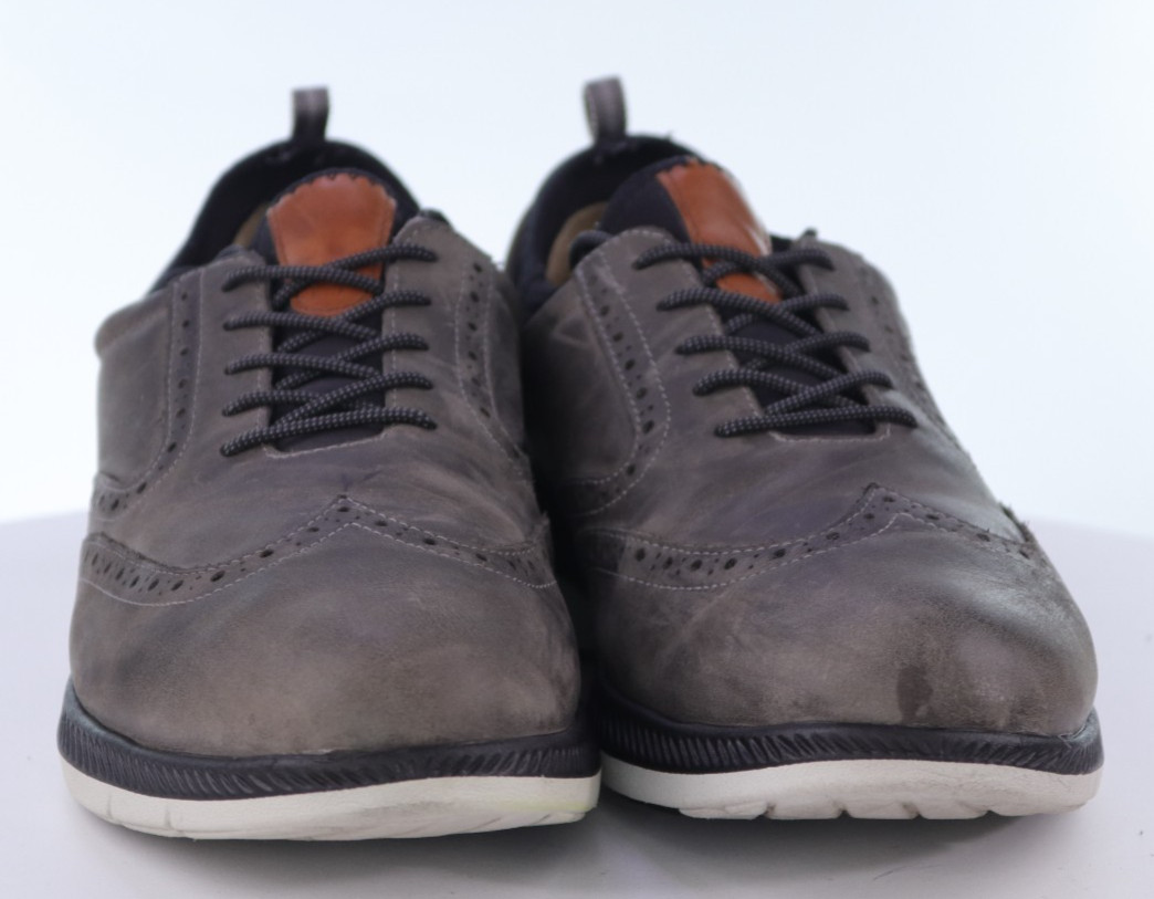 Johnston & Murphy XC4 Men’s Wingtip Oxfords Dress Shoes Size 12 M Leather Gray