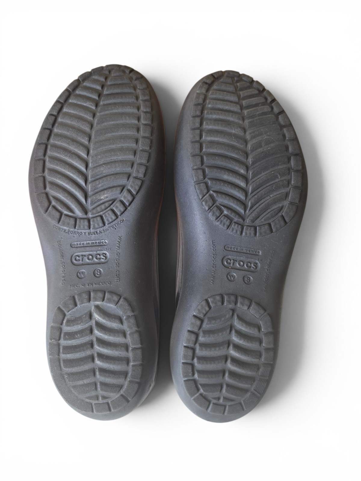 Crocs Kadee Flats Slip On Waterproof Shoes Women Size 8 Solid Black Ballet Flats
