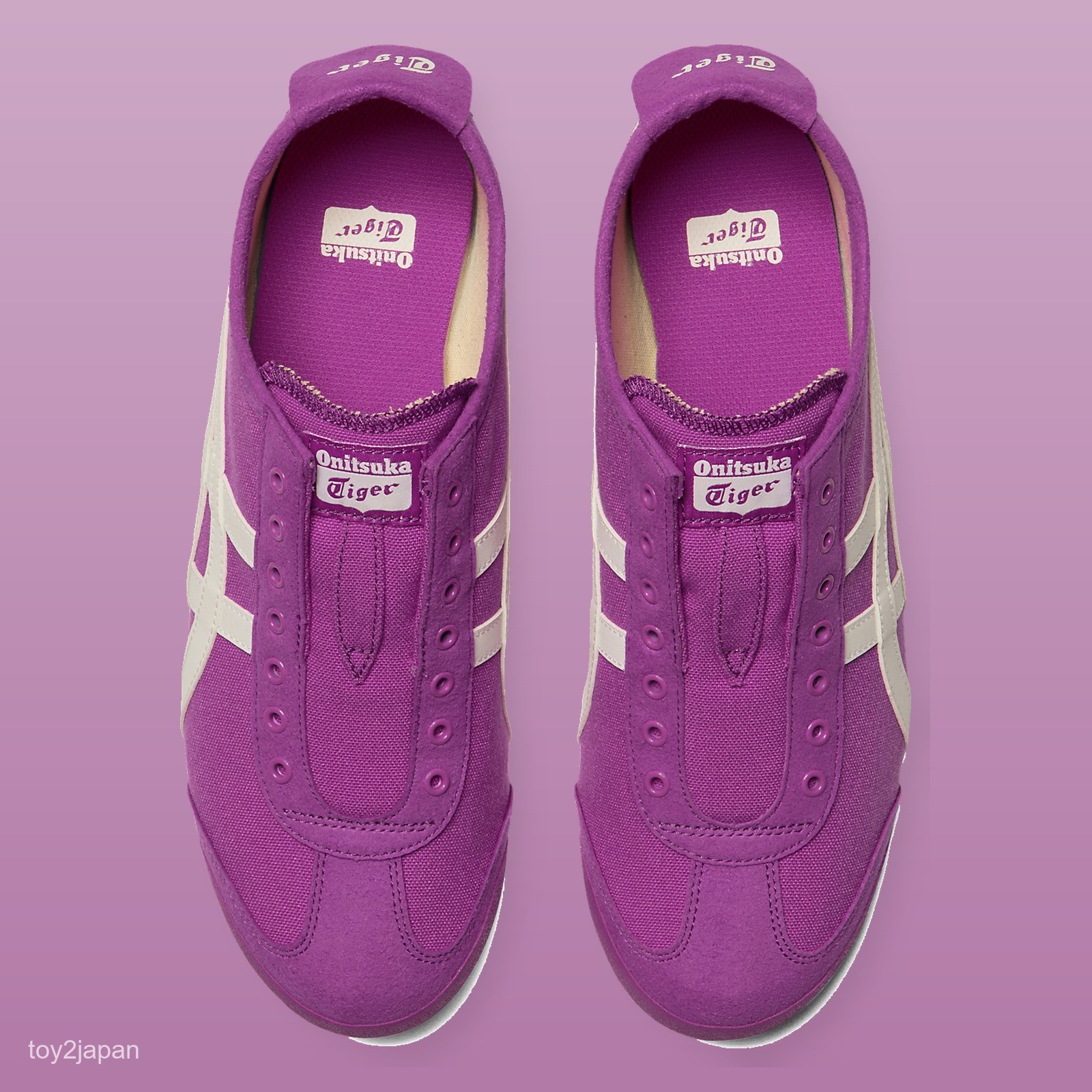 Onitsuka Tiger MEXICO 66 SLIP-ON 1183A360-501 Orchid White Men’s Size New