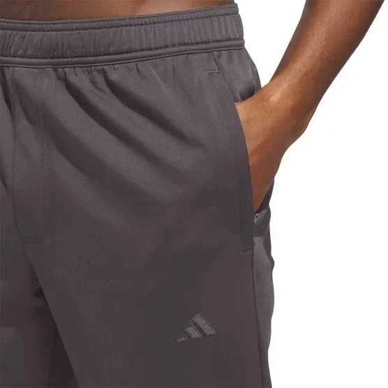 NEW Adidas Men’s Track Pant Tricot Ankle & Pocket Zip, Gray, Size MEDIUM
