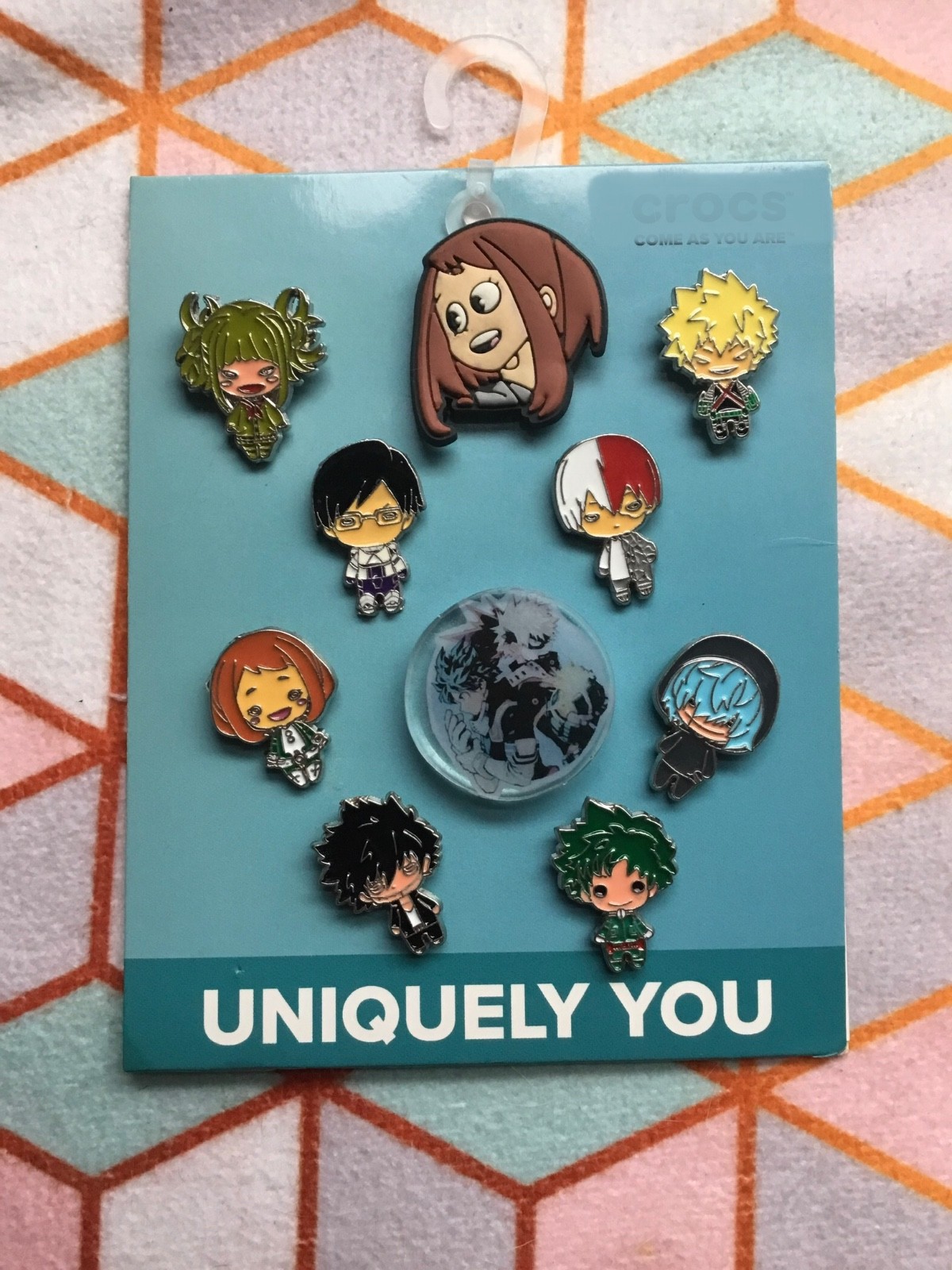 Handmade Shoe Charms Set 5- 10 pack My Hero Academia Anime Izuku Katsuki Shoto