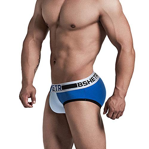Men’s Underwear Briefs 5-Pack Cotton Low Rise Multi Color Medium Multi(5-pack)