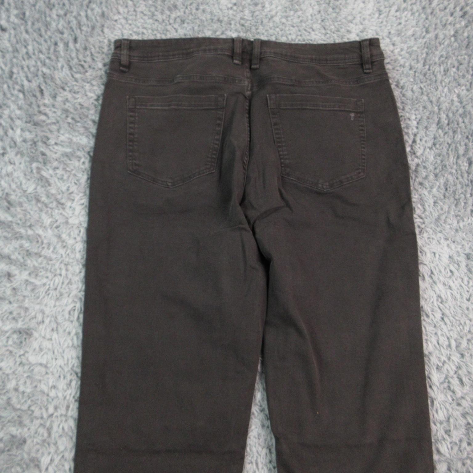 Tpj Jeans Mens 38×33 Black Athletic Straight Charcoal Wash Denim Stretch Comfort