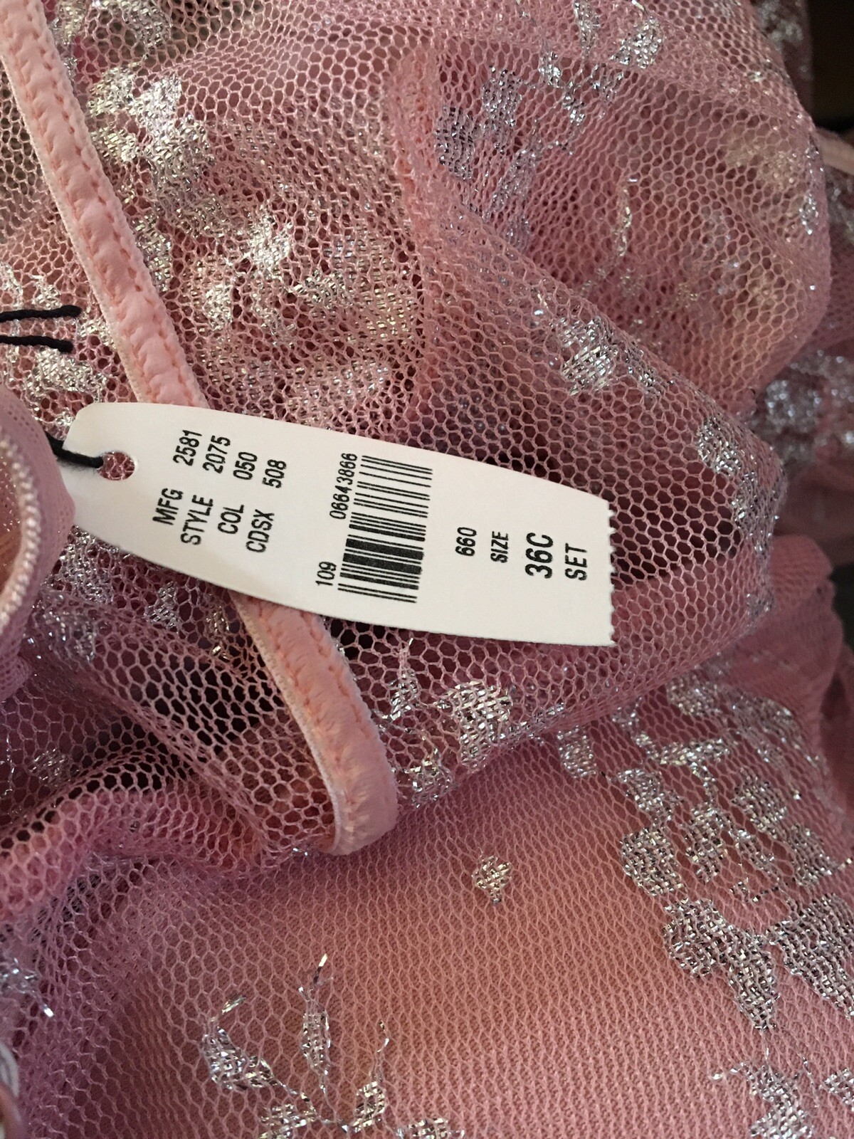 NEW BUSTIER Corset Victorias Secret Angels 36C Mesh BARBIE PINK sexy flirty