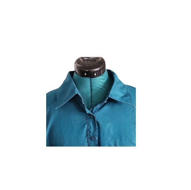 Worthington stretch button down top