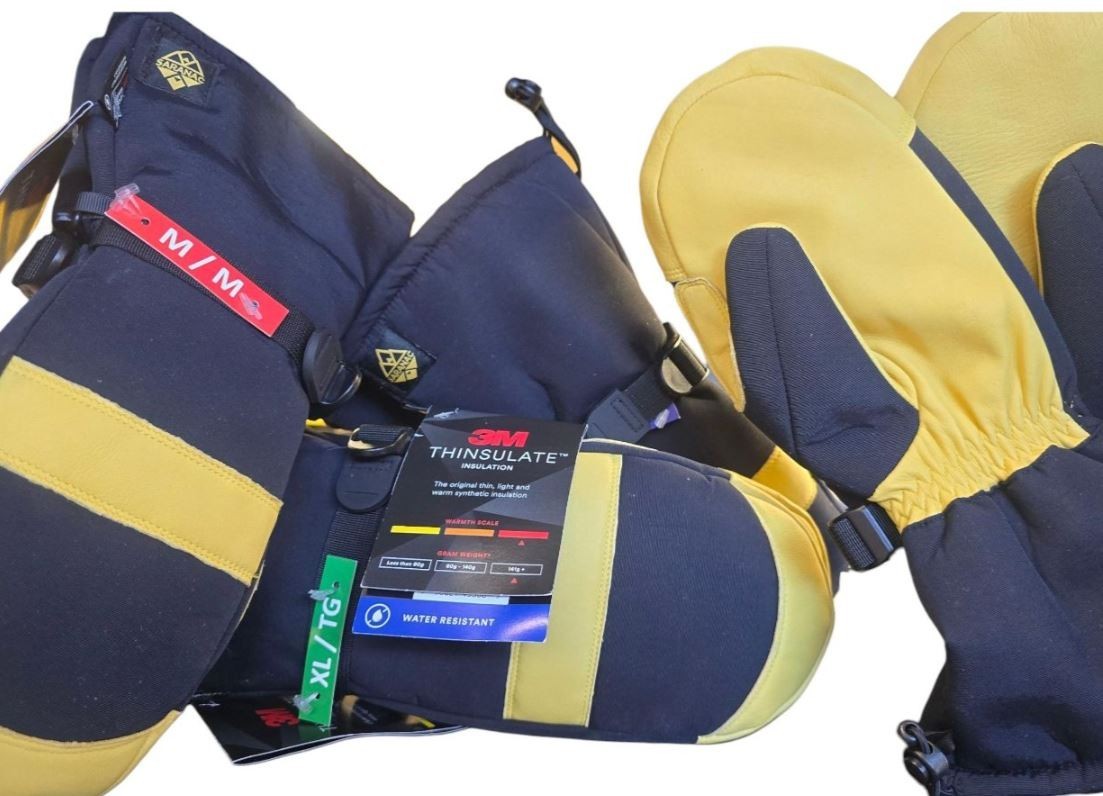 3M Saranac Gauntlet Deerskin Mitten Thinsulate