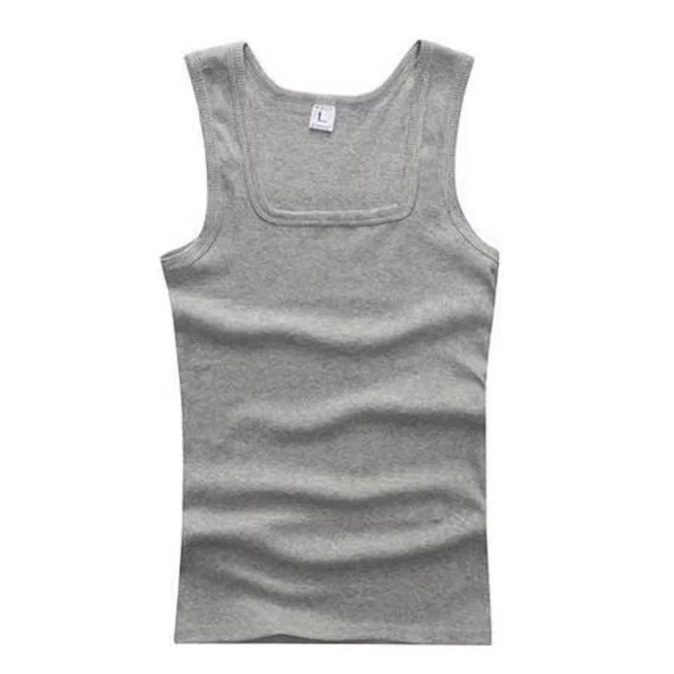 Men’s Tank Top A-Shirt Wife Beater Undershirts Size S-4XL