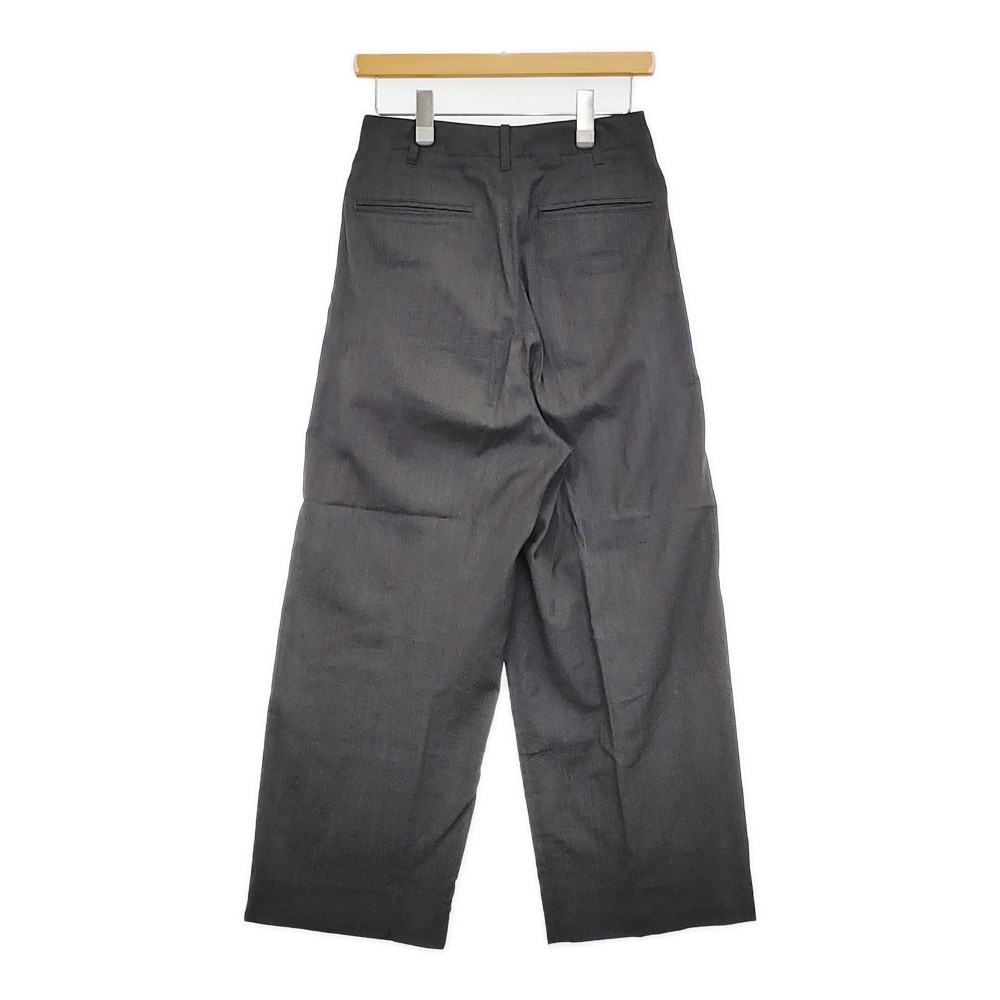 blurhms Wool Rayon Silk Super Wide Slacks BHS23S015 00 Pants C.gray 5-1018M♪