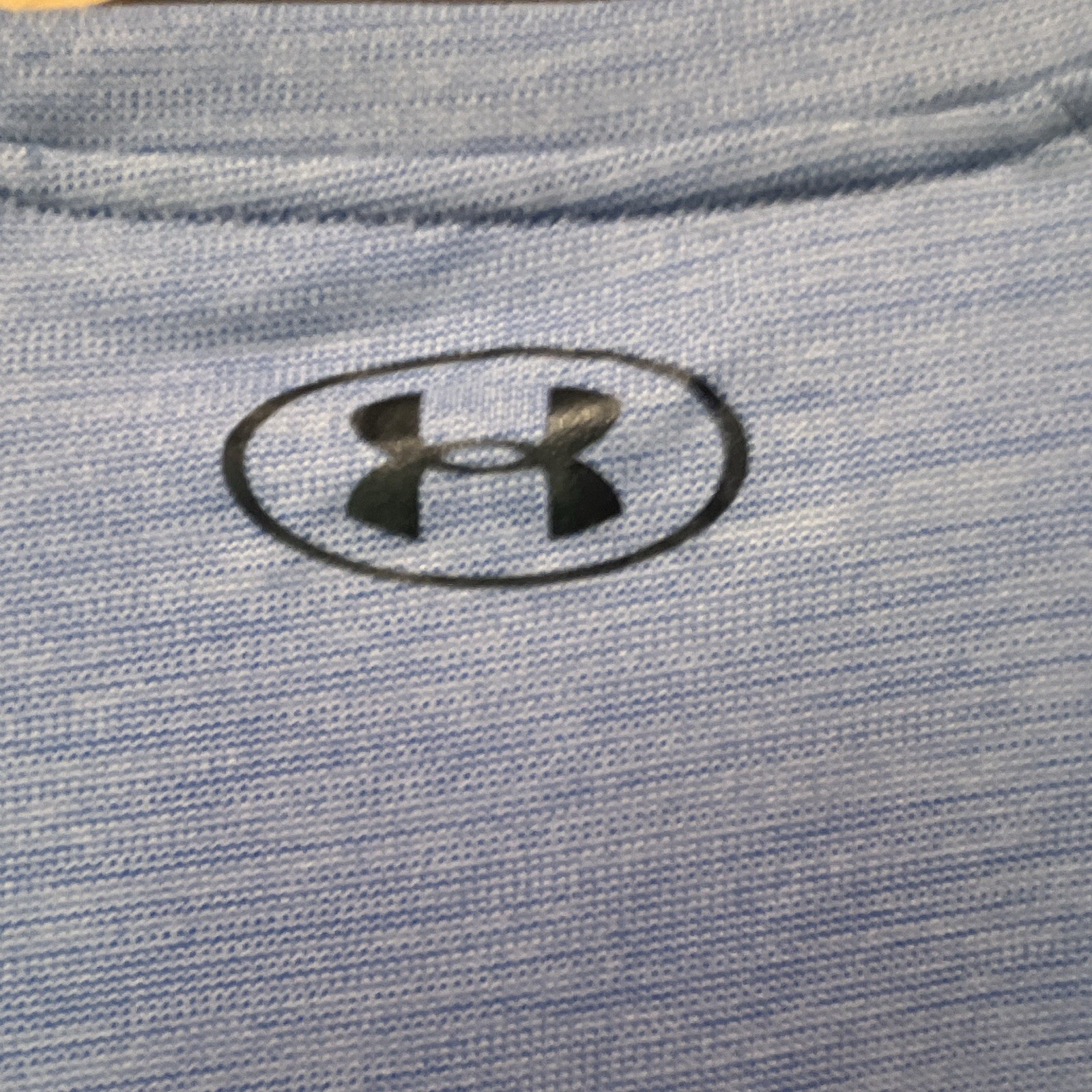 Under Armour HeatGear Men’s L Blue Loose Fit Crew Neck Raglan T-Shirt