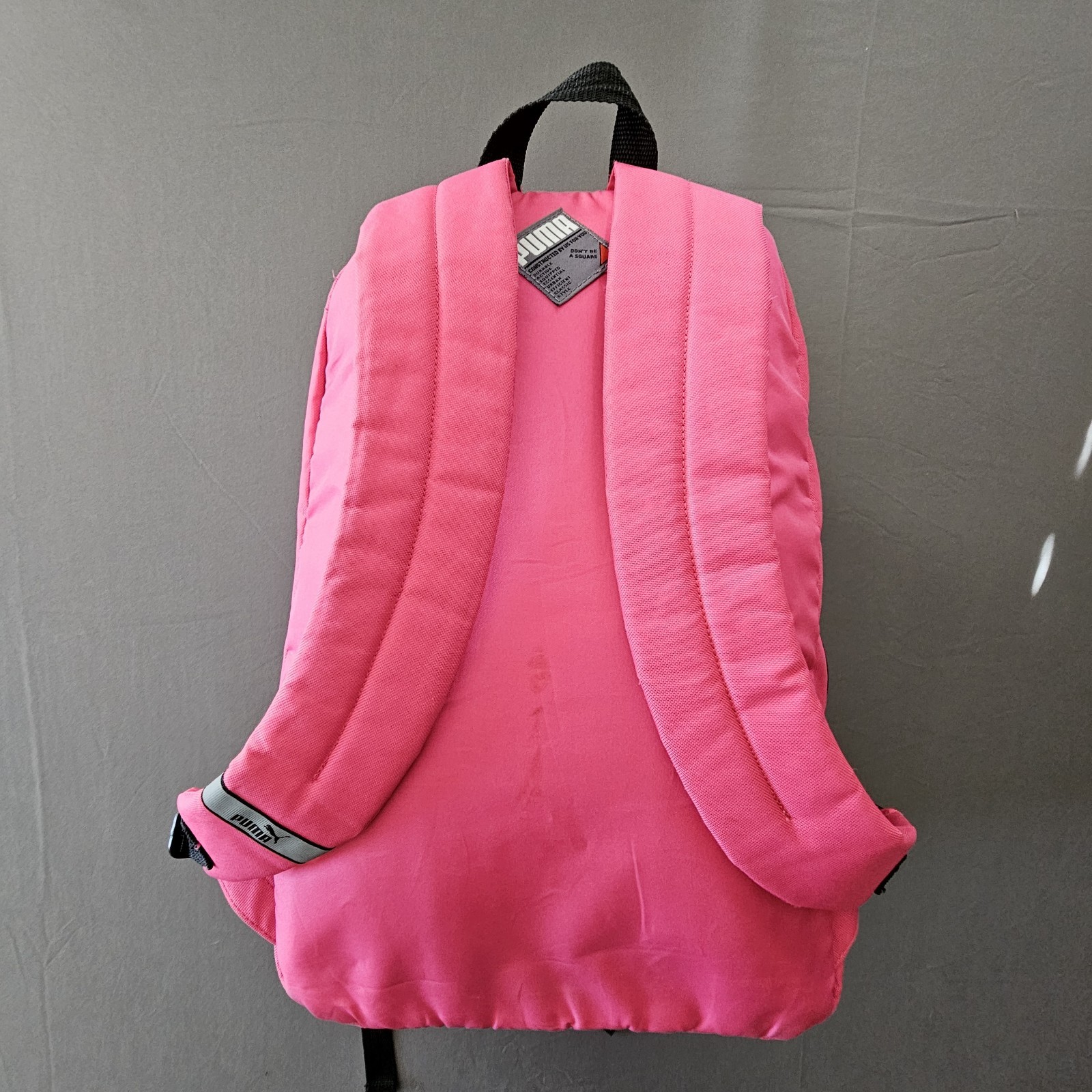 PUMA Backpack Pink School Bag Travel