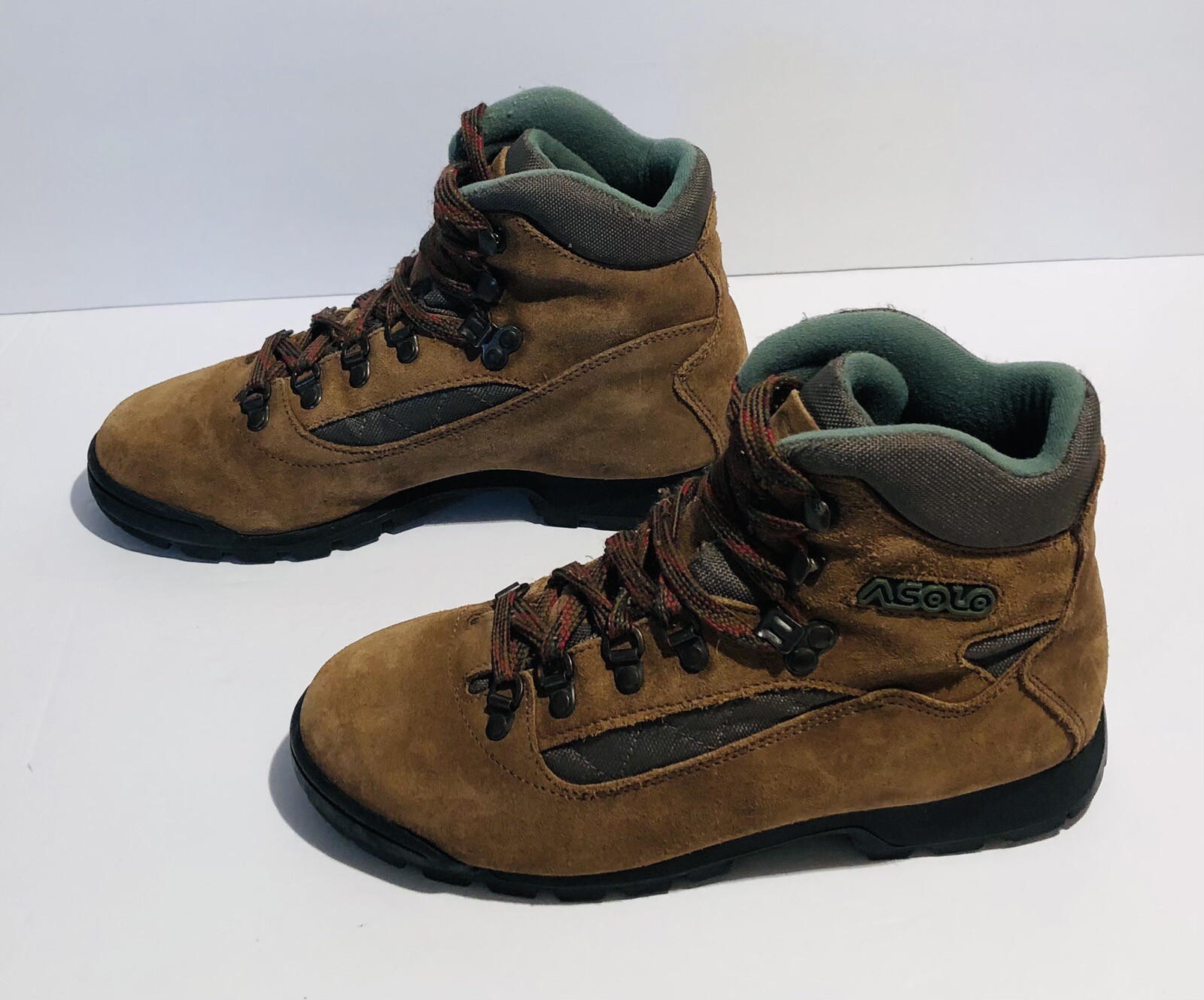 Asolo Classic Mens Brown Suede Leather Hiking Boots Size US 6 EU 38 2/3