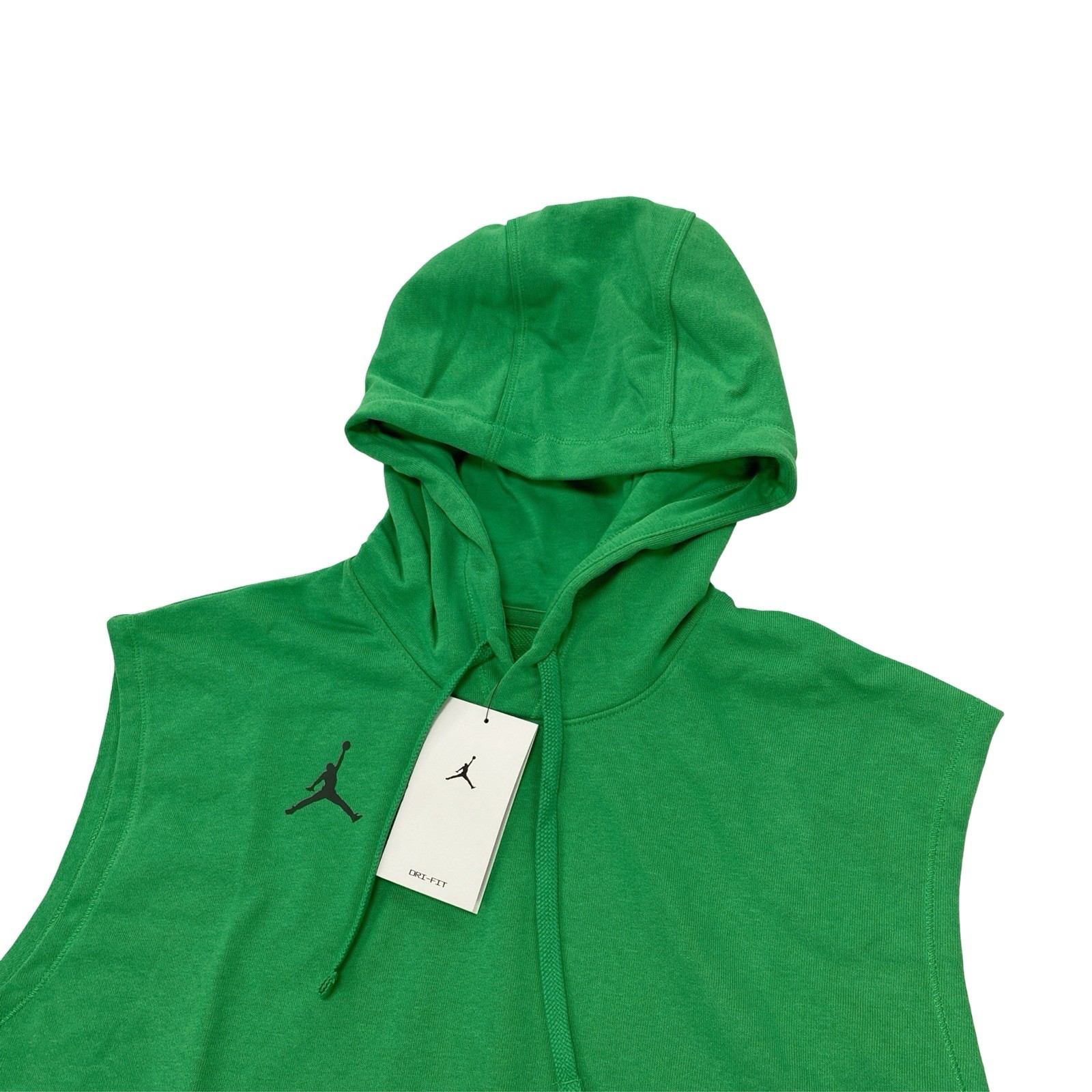 Jordan Dri-FIT Sleeveless Pullover Training Hoodie Size XL Green DQ7946-388