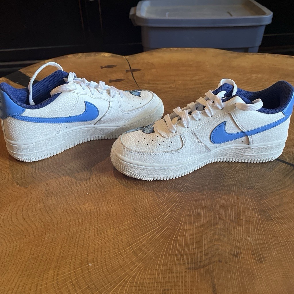 Custom Blue Butterfly Nike AF1 Low Sneakers Women’s Size 5.5/Y4
