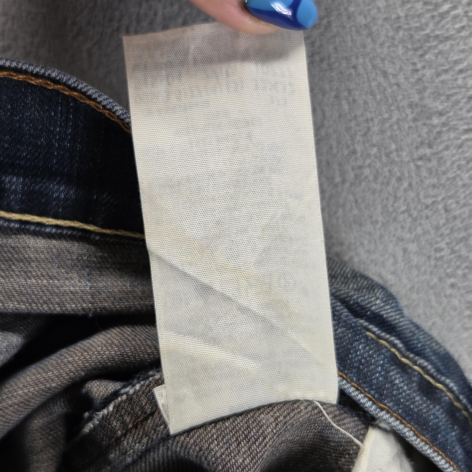 Vintage Levis 503 Jeans Mens 32×32 Blue Loose Engineered Whiskers Honeycomb