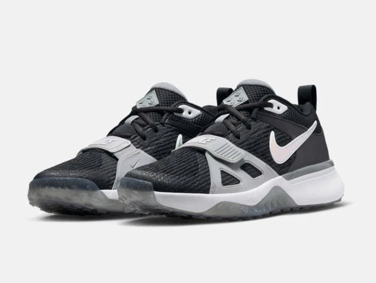Size 13.5 – Nike Air Zoom Diamond Elite Turf Baseball Black FN4250-002 Brand New