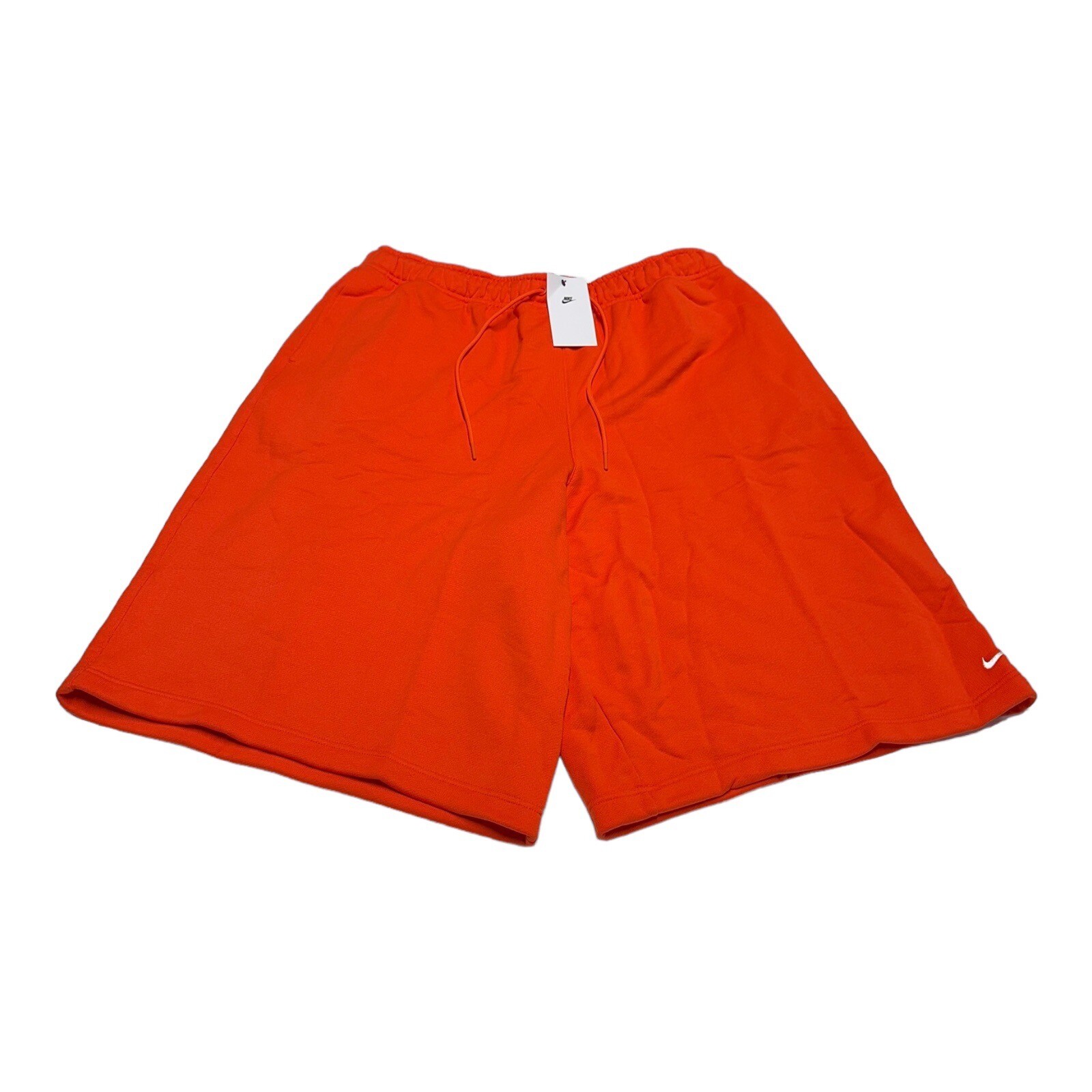 NWT Nike Men’s Sportswear Circa French Terry Shorts FB2815-633 Orange Size M
